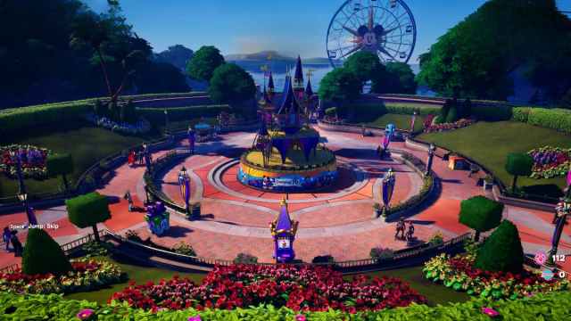Disneyland plaza in fortnite