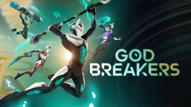 Key art from Godbreakers, a new title set to launch later in 2025.