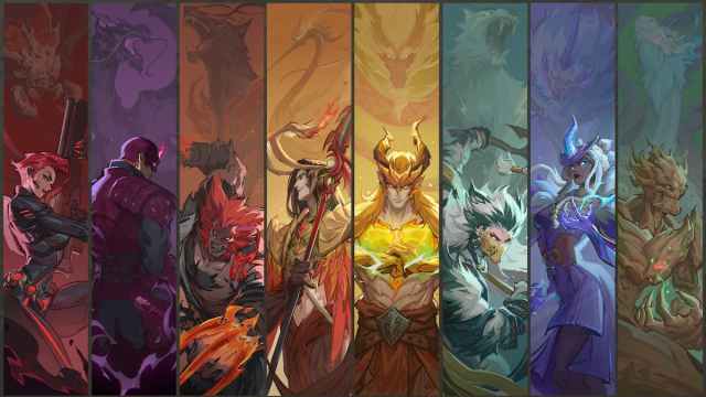 Marvel Rivals Immortal Weapons heroes in different colors