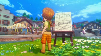 Story of Seasons Gabriel Painter